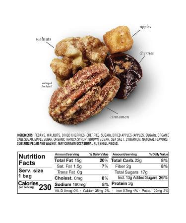 Sahale Snacks Maple Pecans Glazed Mix - 9 Packs (1.5 oz Each) | Premium Nut Snack - Buy Online on GoSupps.com