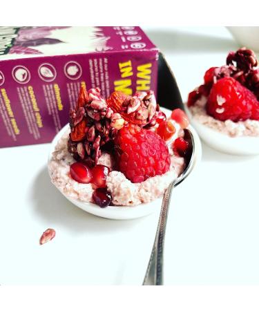 Raw Gorilla Keto Berry Granola Breakfast 6Pack 6 x 250g Vegan Organic No added sugar Gluten Free Low carb Weight Loss Ideal for diabetics - Buy Online on GoSupps.com