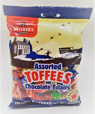 Walkers Assorted Royal Toffees 5.29-Ounce Bags (Pack of 12) by Walkers