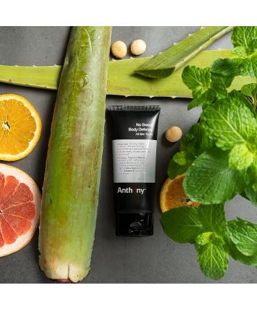 Anthony Alcohol Free Aluminum Free Deodorant for Men 2.5 Fl Oz and Anthony No Sweat Body Defense Deodorant for Men 3 Fl Oz - Buy Online on GoSupps.com