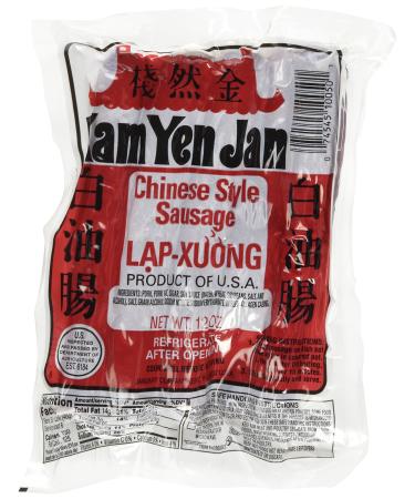 Kam Yen Jan Chinese Style Sausage 12oz (Pack of 3) Lap-Xuong 12 Ounce (Pack of 3) - Buy Online on GoSupps.com
