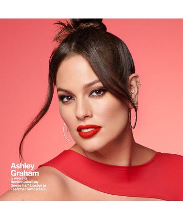 Revlon ColorStay Suede Ink Lipstick with Built-in Primer, Vitamin E Infused, Waterproof, Smudgeproof, Matte Color - 008 That Girl - Buy Online on GoSupps.com