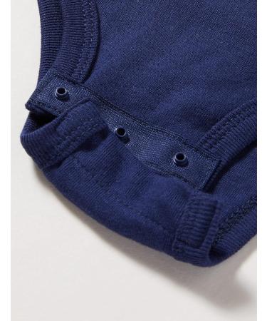 Levi's Baby Boys' Classic Batwing Infant Hat Bodysuit Bootie Set 3pc - Dress Blues (6-12 Months) - Buy Online on GoSupps.com