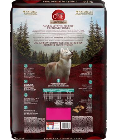 Purina ONE True Instinct High Protein Dry Dog Food Salmon & Tuna - 6.8 kg Bag 6.8 kg (Pack of 1) - Buy Online on GoSupps.com