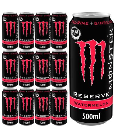 Monster Reserve Watermelon 500ml PMP (Pack of 12)