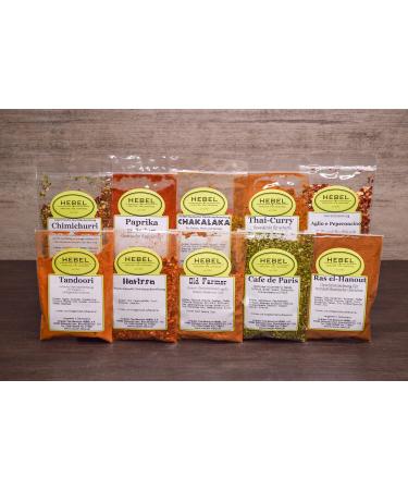 HEBEL's tasting set spices from all over the world