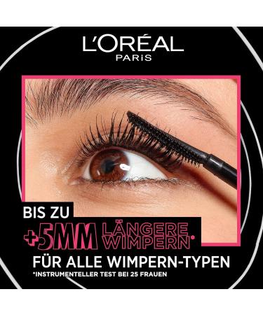 L'Or al Paris Mascara Double Pack - Long-Lasting 36 Hour Lift & Volume Telescopic Black 9.9ml Each | Shop Now! - Buy Online on GoSupps.com