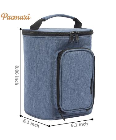 PACMAXI Water Flosser Carrying Bag - Portable Storage for Travel & Camping | Dark Blue Waterpik Accessories Bag - Buy Online on GoSupps.com