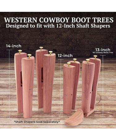 HOUNDSBAY Western Cedar Boot Tree - Men's Large 10.5-12 US - Cowboy & Western Boots - Buy Online on GoSupps.com