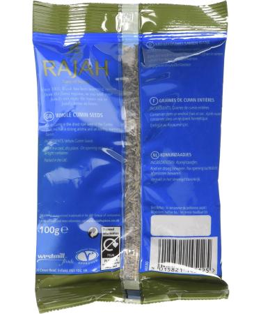 Rajah Jeera Whole Cumin Seeds 100g - Buy Online on GoSupps.com