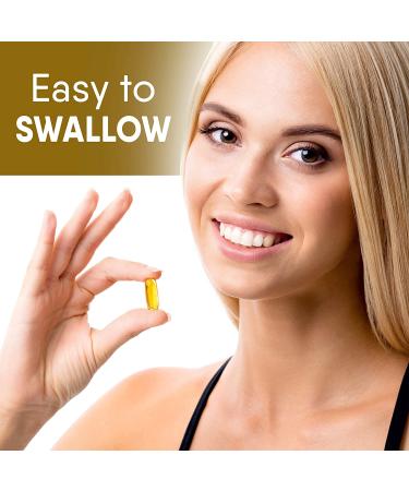 Pumpkin Seed Oil 1000mg - Cold Pressed for Hair Growth, Skin, Bladder Control - 60 Softgels - Buy Online on GoSupps.com