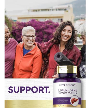 Carlyle Liver Support Supplement - 90 Capsules - Powerful Liver Care Formula - Buy Online on GoSupps.com