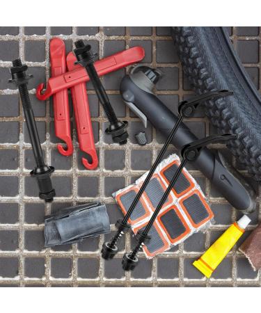 JSMTKJ Bicycle Hollow Shaft Quick Clamping Skewers Set - Front & Rear Axles for 20-28 Inch Bikes (Black) - Buy Online on GoSupps.com