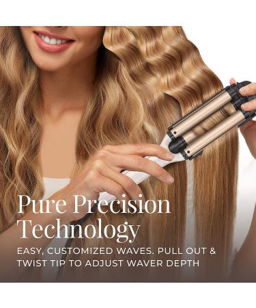 Remington 4-in-1 Adjustable Waver | Pure Precision Technology | Deep Waver for Multiple Styles - Buy Online on GoSupps.com