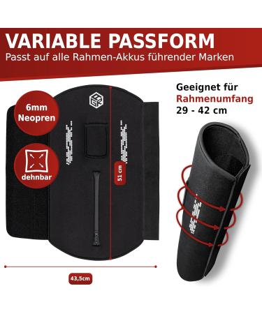 AGR Living E-Bike Bach Back Case 29-42 cm | Battery Protection for City & E-Bikes | Cold & Dirt Resistant E-Bike Accessories - Buy Online on GoSupps.com