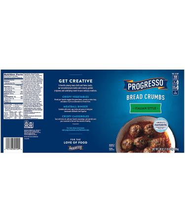 Progresso Italian Style Breadcrumbs 40 oz - Pack of 3 - Buy Online on GoSupps.com