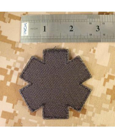 Olive Drab Multicam EMS EMT Medic Paramedic Morale PVC Hook Patch - Buy Online on GoSupps.com
