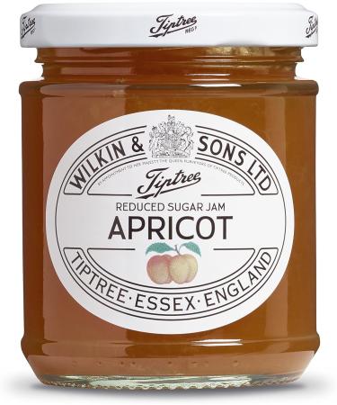 Wilkin & Sons Tiptree Apricot Reduced Sugar Jam / 6 x 200g jars/Vegetarian Vegan Coeliac friendly/Gluten-Free/Made in the UK - Buy Online on GoSupps.com