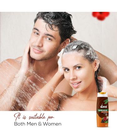 Shikakai Shampoo with Amla Hibiscus Aloe Vera & Neem - 200ml | Best Natural Hair Care | International Shipping - Buy Online on GoSupps.com