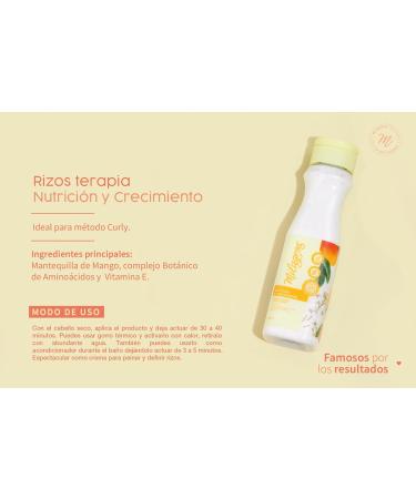 Milagros Terapia Colombian Hair Care - Natural Nutrition & Growth for Curly & Coily Hair | 100% Natural Strengthening Set - Buy Online on GoSupps.com