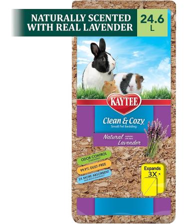 Kaytee Clean & Cozy Natural Bedding - Lavender - 24.6 Liters - Buy Online on GoSupps.com