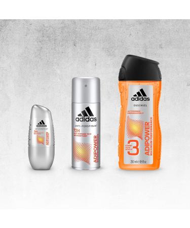  adidas adidas Adipower 3-in-1 Shower Gel for Men 250ml - Buy Online on GoSupps.com