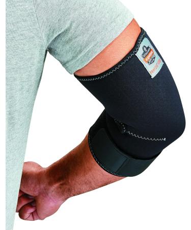 Ergodyne ProFlex 655 Neoprene Elbow Sleeve with Strap - Medium Size Black | International Shipping Available - Buy Online on GoSupps.com