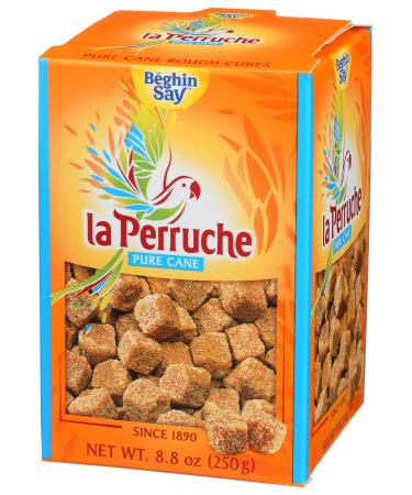 La Perruche Sugar Cubes, Brown, 8.8-Ounce