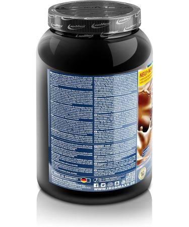 Buy Ironmaxx 100% Whey Protein Powder - Chocolate Hazelnut 900g | Low Sugar Water-Soluble Protein | Multiple Flavors Available | International Shipping - Buy Online on GoSupps.com