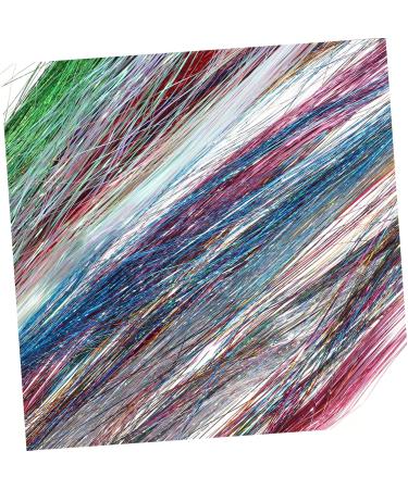 FRCOLOR 4 Sets Hair Extensions Hair Extensions Clips Hair Tinsel Hair Accessories for Women Crochet Sets Hair Tinsel Kit Hair Tinsel Strands Braid Hair Tinsel Tinsel - Buy Online on GoSupps.com