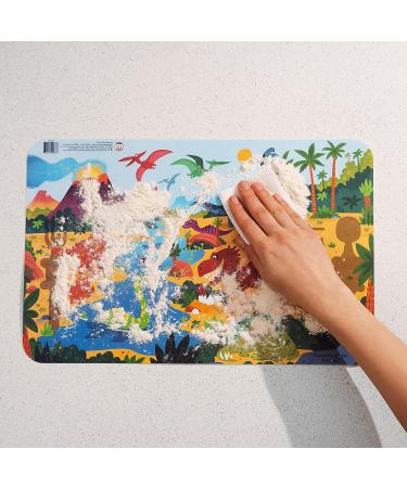 Made in USA Dinosaur Combo: Utensil Set, Plate, Placemat for Toddlers, Infants, Babies & Kids - Safety Tested Materials - Buy Online on GoSupps.com