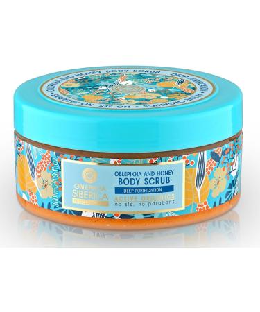 Natura Siberica Oblepikha Honey Body Scrub 300ml - Buy Online on GoSupps.com