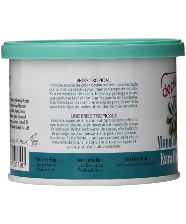 Depileve Monoi of Tahiti Extra Film Wax 400g - Premium Hair Removal Wax for Smooth Skin | International Shipping Available - Buy Online on GoSupps.com