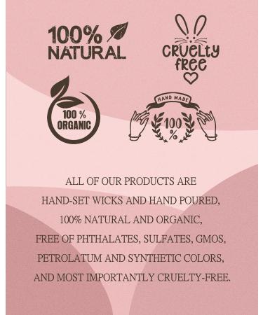 TRINIDa Rose Garden Collection Scented Candles Gift Set for Emotional Relaxation - 4 Pink Votive Candles - Buy Online on GoSupps.com