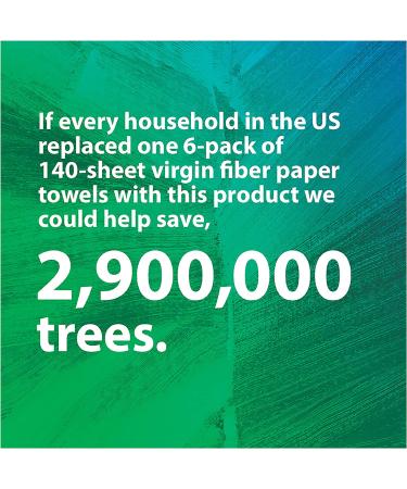 Seventh Generation Paper Towels - 100% Recycled, 2-Ply, Eco-Friendly (4 Packs of 6) - Buy Online on GoSupps.com