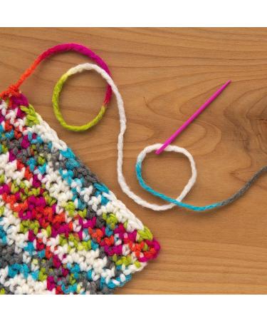 Boye Large Plastic Yarn Needles for Crocheting and Sewing - Teal/Pink, 2pcs - Buy Online on GoSupps.com