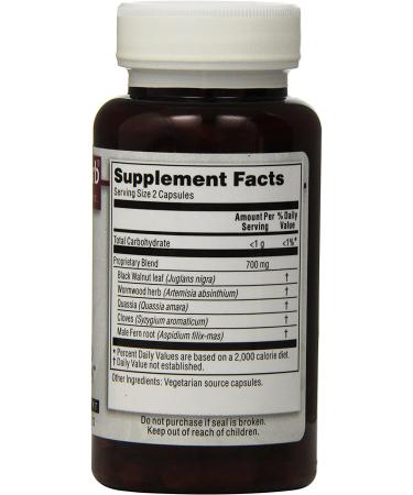 Kroeger Herb Co Original Wormwood Combination - 100 Veggie Capsules for Digestive Health - Buy Online on GoSupps.com