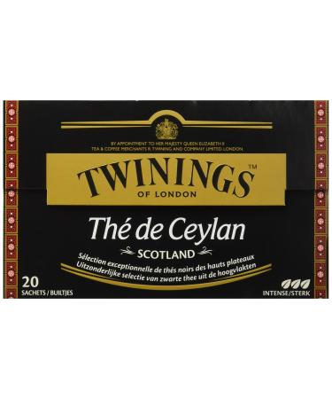 Twinings Twinings Th de Ceylan Scotland 20 Sachets 40 g.