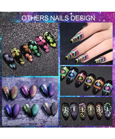YEPYEPGO Cat Eye Gel Nail Polish - 9D Upgrade with Black Color, High Pigment Magnetic Galaxy Chameleon Effect - Professional Salon Use - Buy Online on GoSupps.com