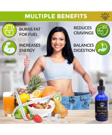 Helix & Gene Mango Diet Drops | Fast Weight Loss | Metabolism Booster | Active-8 & African Mango Complex | Made in USA | 2 Fl Oz - Buy Online on GoSupps.com