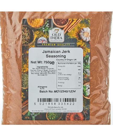 Old India Jamaican Jerk Seasoning 750g - Authentic Spice Blend (Pack of 1) - Buy Online on GoSupps.com