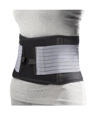 Champion Sacro Brace Low-Back Abdominal Lightweight Support Black Regular