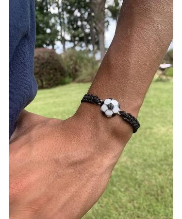 Soccer Bracelet - Adjustable Unisex Paracord Soccer Jewelry | Soccer Gifts - Buy Online on GoSupps.com