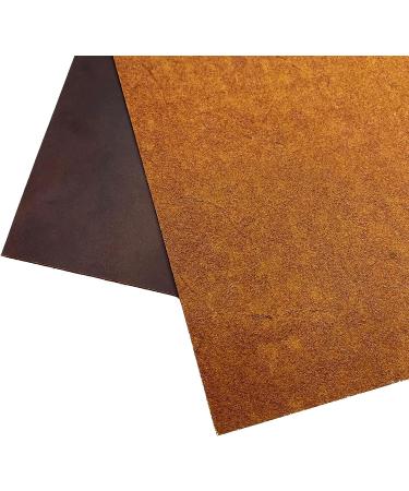 Biocca Boutique Premium Genuine Leather Square for Crafts 12 x 12 (2-Pack) with Free Extra Pieces - Buy Online on GoSupps.com