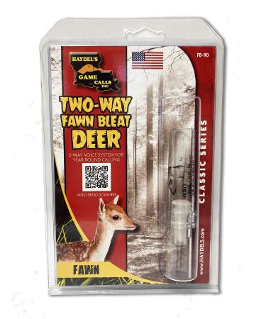 Haydel's Game Calls Inc. FB-90 Two-Way Fawn Bleat Whitetail Deer Call