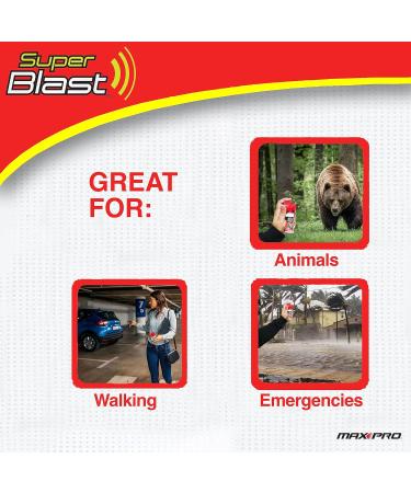 Max Pro 8071 Super Blast Emergency Horn 1.4 oz - Loud Safety Signal - Buy Online on GoSupps.com