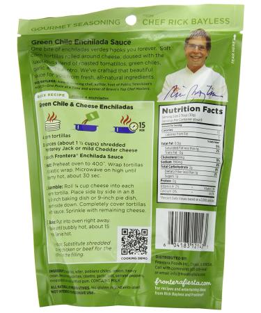 Frontera Green Chile Enchilada Skillet, 8oz - Pack of 6 - Buy Online on GoSupps.com