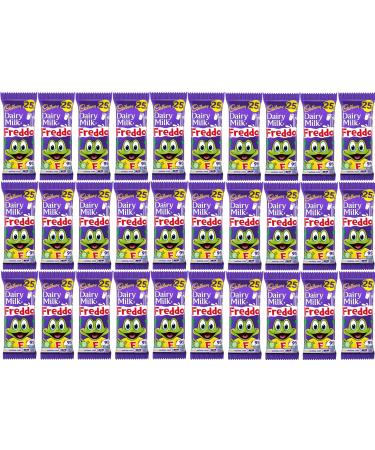 Cadbury Dairy Milk Freddo Chocolate Bar 18g Kids Childrens Party Goody Bags Multi Value 30 Pack