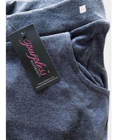 Purpless Maternity Over Bump Support Joggers - Navy Melange, Size 12 - Buy Online on GoSupps.com