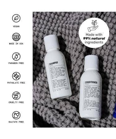 Shop Blu Atlas Travel Kit - Travel Size Shampoo & Conditioner for Men & Women - TSA Approved | Bestsellers - Buy Online on GoSupps.com
